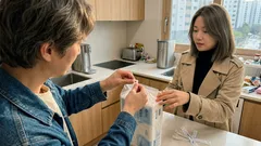 빵 봉지 클립 하나로 소프트팩 티슈 미싱선 깔끔하게 여는 법