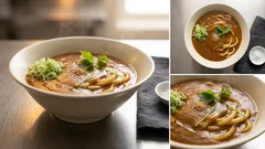 전자레인지 3분, 덩어리 없이 진하게 완성하는 카레우동 한 그릇