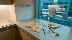 갈색봉투와 마스킹테이프로 10분 만에 완성하는 카페풍 선물포장 봉투