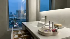 다이소 미니 욕조 하나로 세면대 주변 수납이 깔끔해지는 5가지 방법